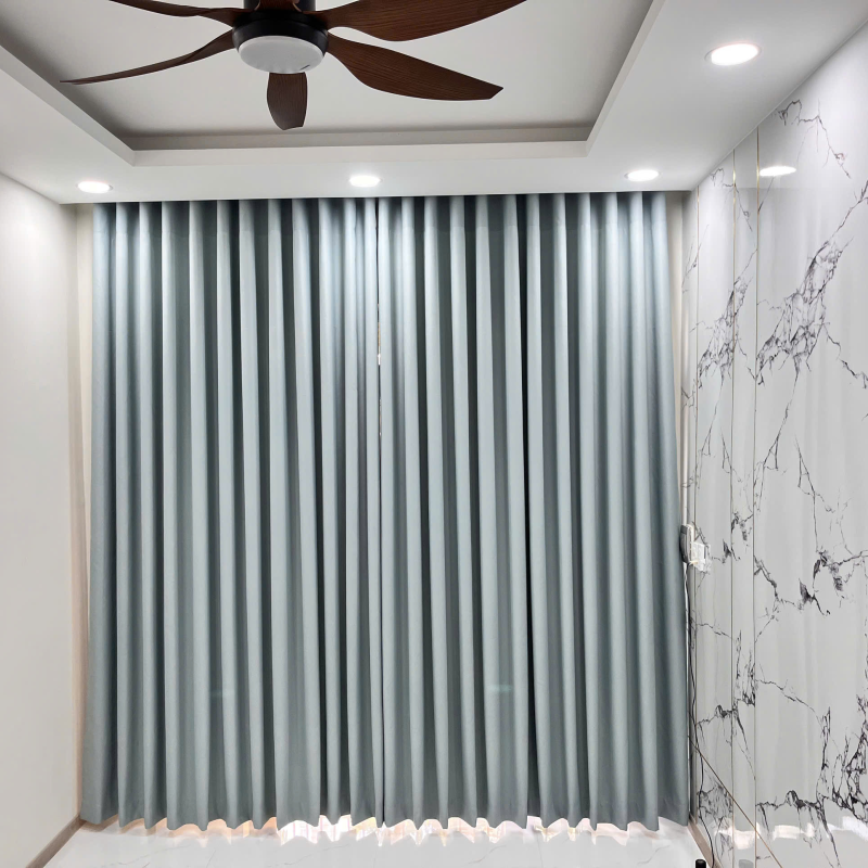 Rèm vải 1 lớp chống nắng - 08