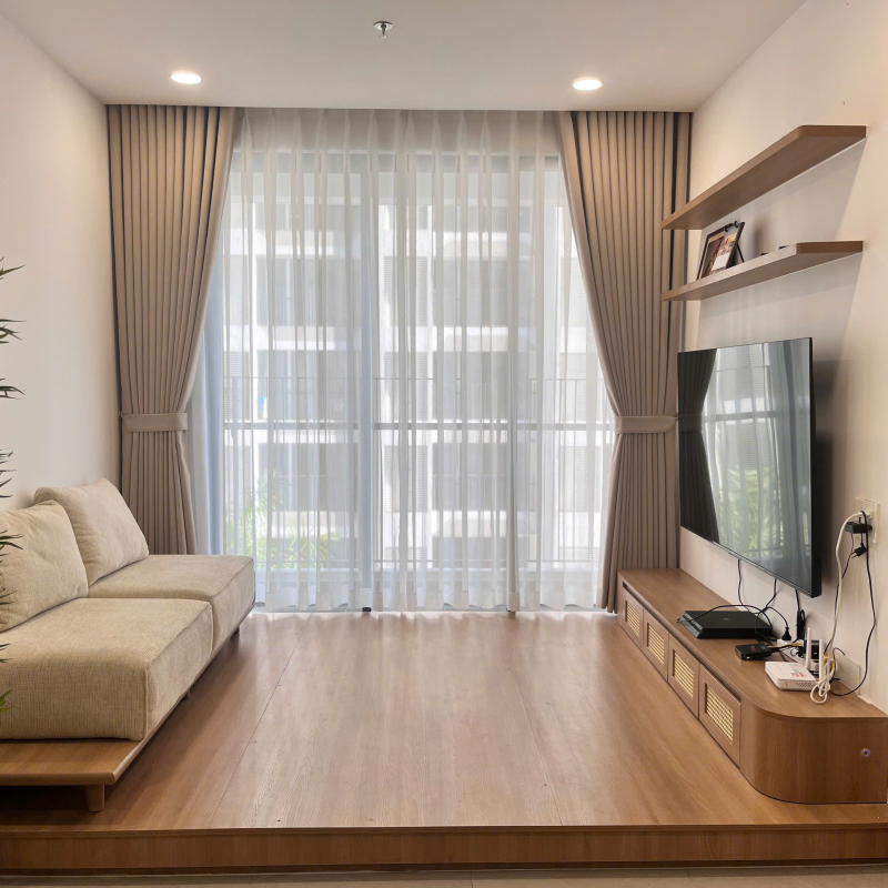 Rèm vải hai lớp chống nắng - 01