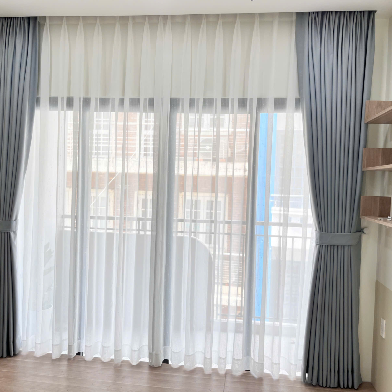 Rèm vải hai lớp chống nắng - 03