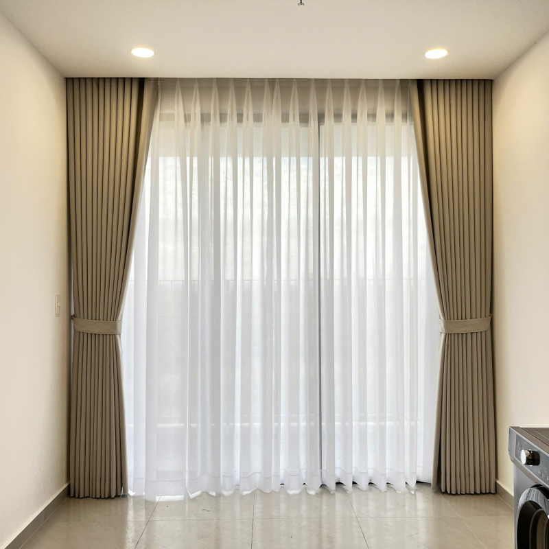 Rèm vải hai lớp chống nắng - 06