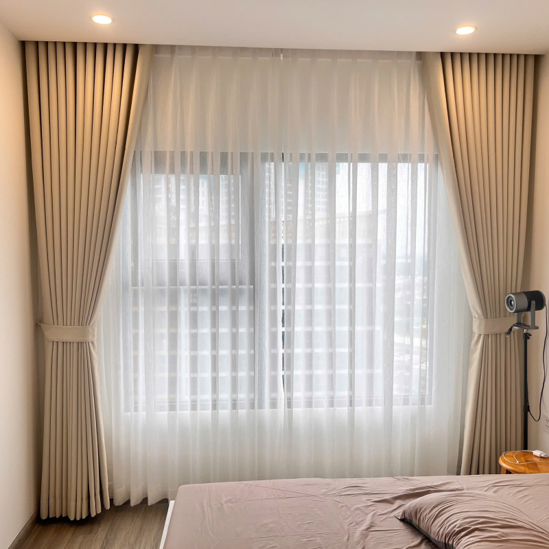 Rèm vải hai lớp chống nắng - 08