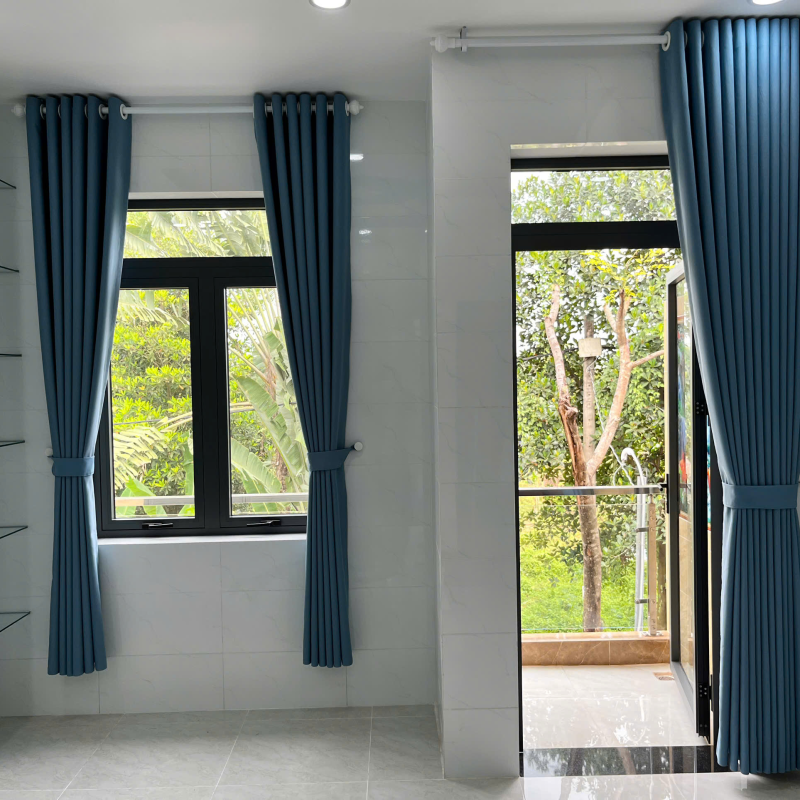 Rèm vải 1 lớp chống nắng - 04