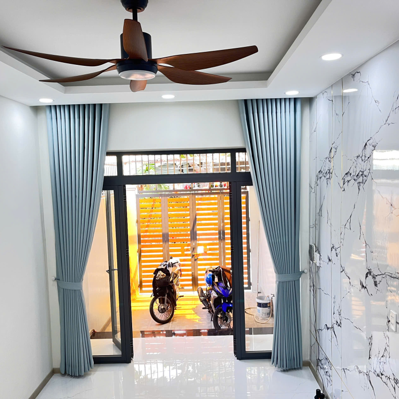 Rèm vải 1 lớp chống nắng - 08