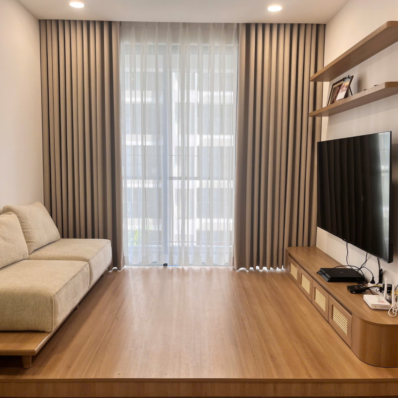 Rèm vải hai lớp chống nắng - 01