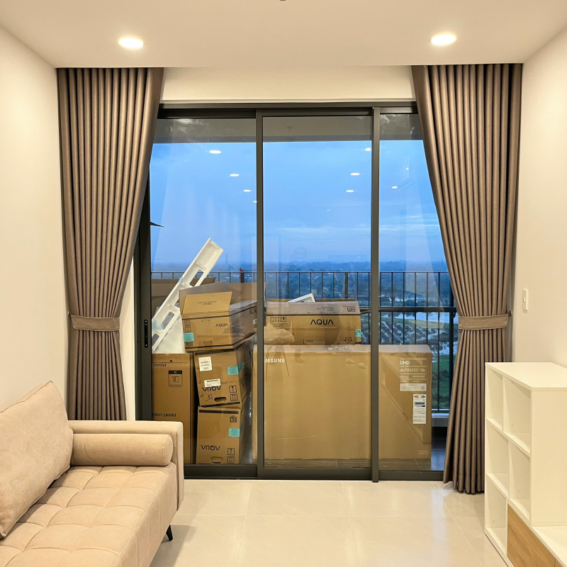 Rèm vải 1 lớp chống nắng - 06